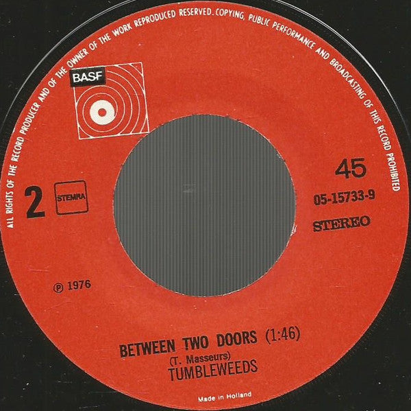 The Tumbleweeds : Sweet Memories  (7", Single)
