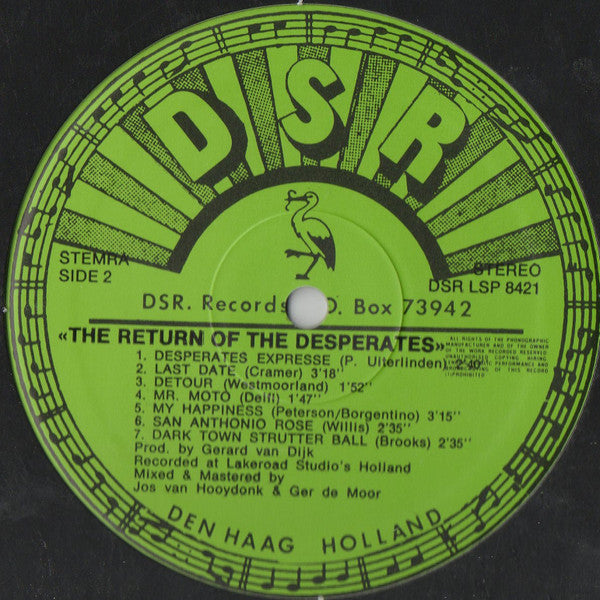 The Desperates (3) : The Return Of The Desperates (LP, Album)
