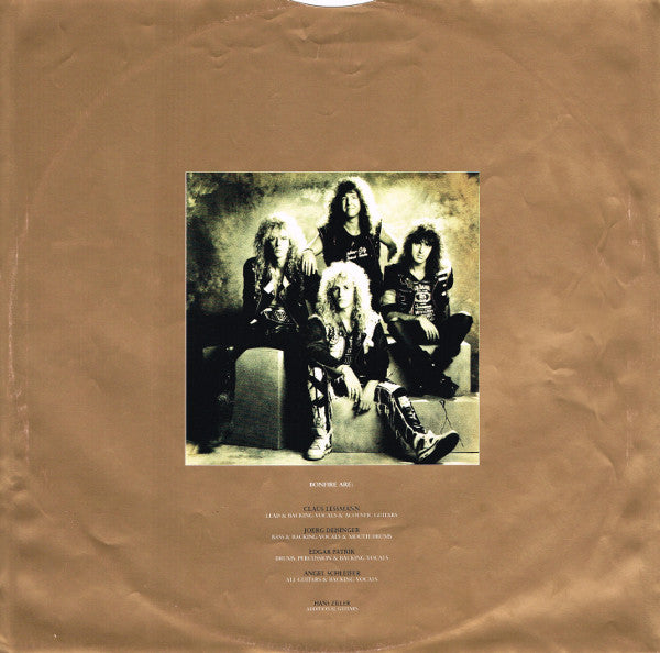 Bonfire : Point Blank (LP, Album)