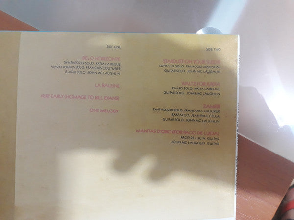 John McLaughlin : Belo Horizonte (LP, Album)