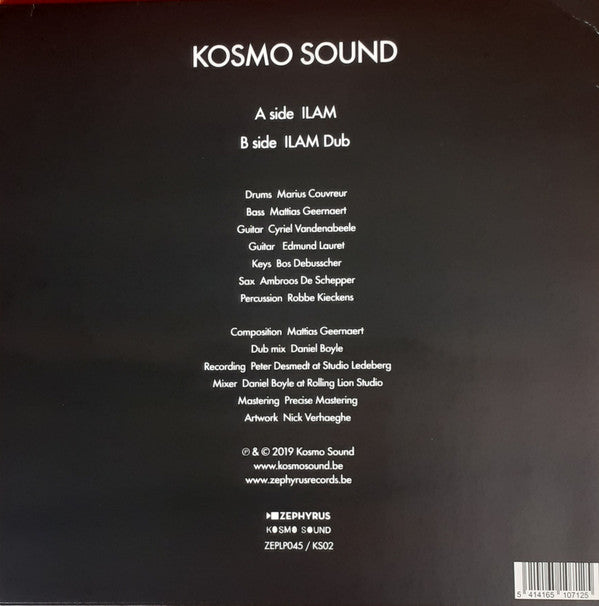 Kosmo Sound : ILAM / ILAM Dub (10", Single)