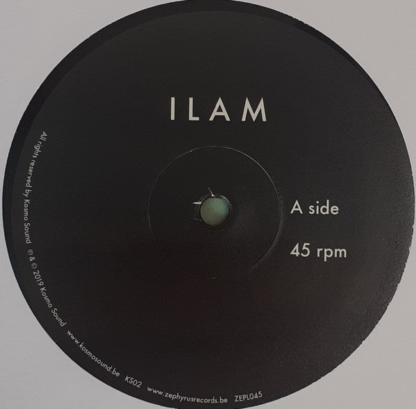 Kosmo Sound : ILAM / ILAM Dub (10", Single)