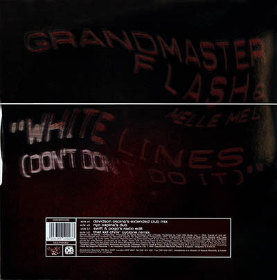 Grandmaster Flash & Melle Mel : White Lines (Don't Don't Do It) (12")