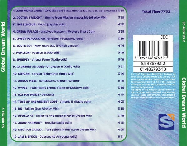 Various : Global Dream World (CD, Comp)