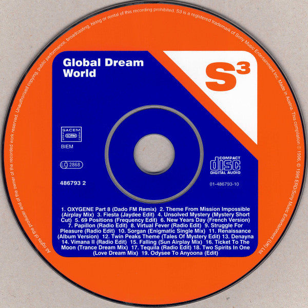 Various : Global Dream World (CD, Comp)