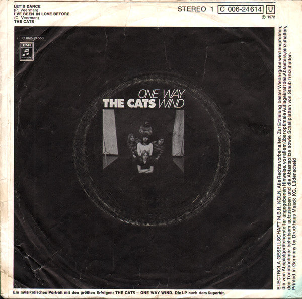 The Cats : Let's Dance (7", Single)