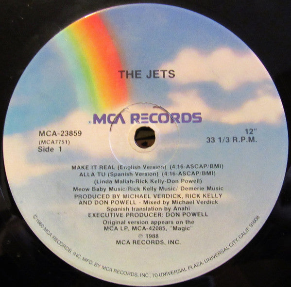 The Jets : Make It Real (12")