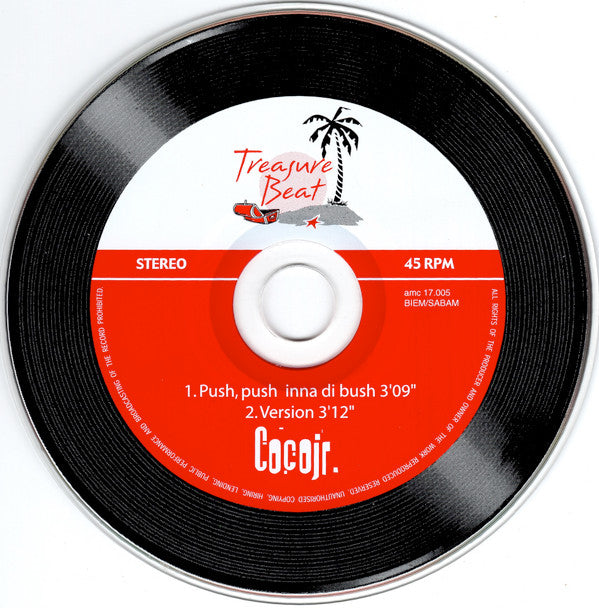 Coco Jr. : Push, Push (Inna Di Bush) (CD, Single)