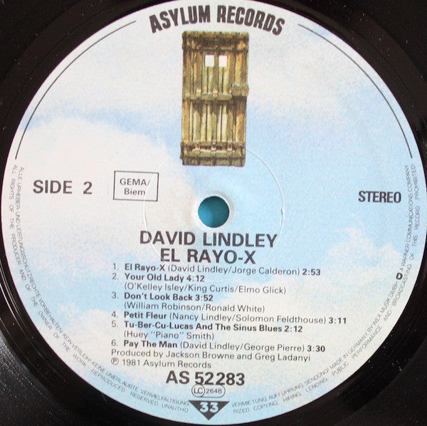 David Lindley : El Rayo-X (LP, Album, RE)