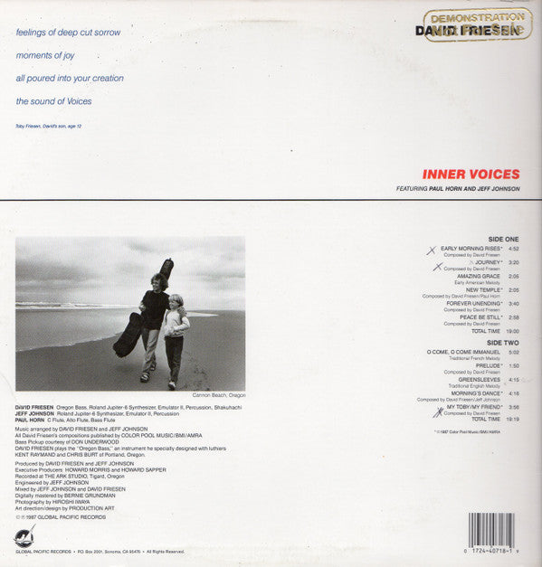 David Friesen : Inner Voices (LP, Album, Car)