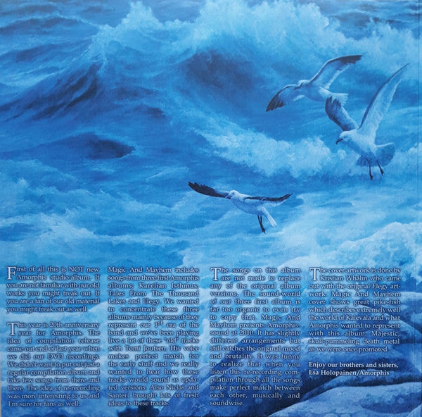 Amorphis : Magic & Mayhem - Tales From The Early Years (2xLP, Album, Ltd, RE, Cle)