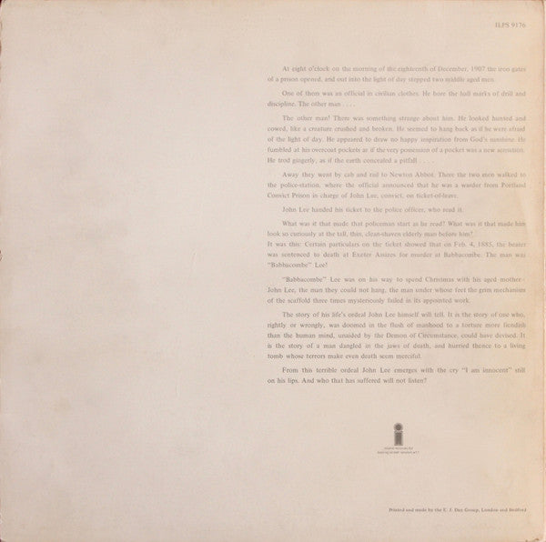 Fairport Convention : "Babbacombe" Lee (LP, Album)