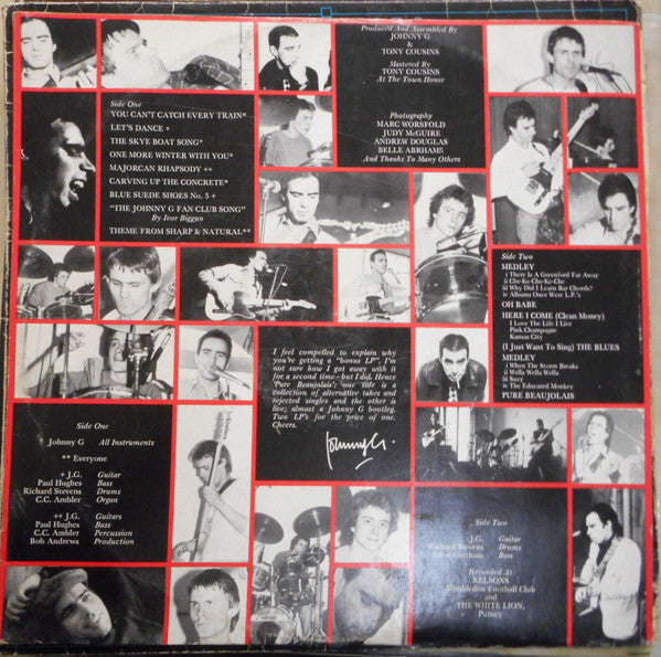 Johnny G : Pure Beaujolais (LP, Comp)