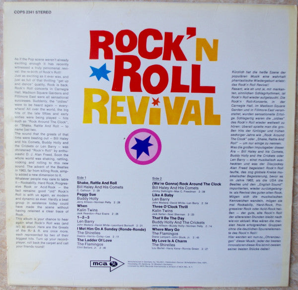Various : Rock 'N Roll Revival (LP, Comp)