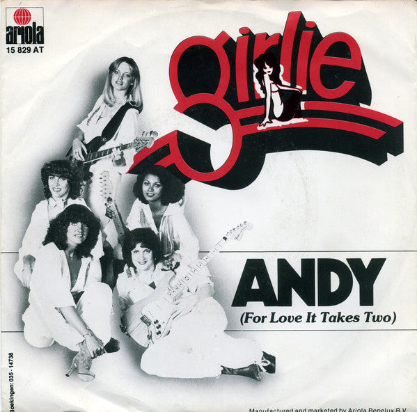 Girlie : Andy (For Love It Takes Two) (7", Single, CBS)