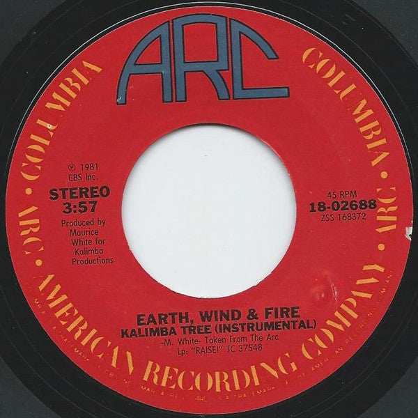 Earth, Wind & Fire : Wanna Be With You (7", Single, Styrene)