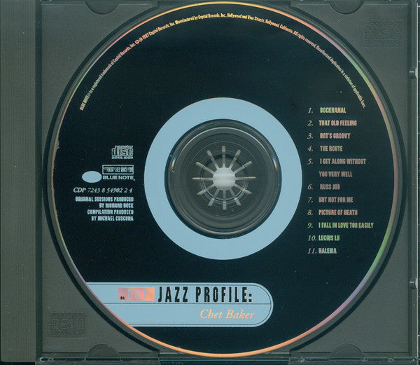 Chet Baker : Jazz Profile: Chet Baker (CD, Comp)