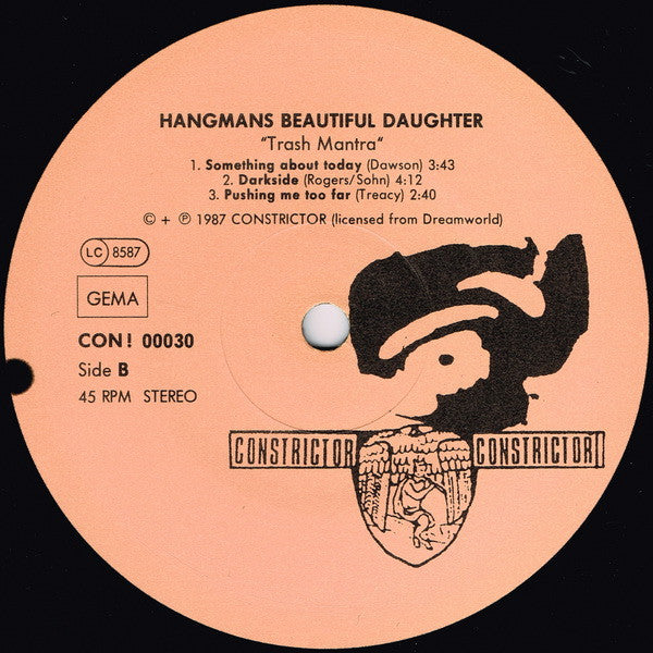 Hangman's Beautiful Daughters : Trash Mantra (12", MiniAlbum)