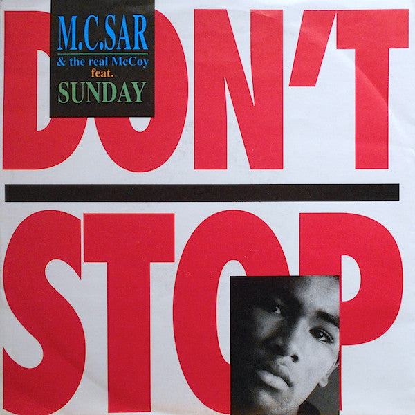 Real McCoy Feat. Sunday (2) : Don't Stop (7", Single)