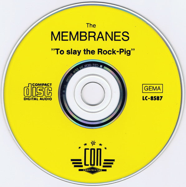 The Membranes : To Slay The Rock-Pig (CD, Album)