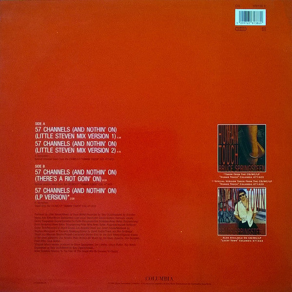 Bruce Springsteen : 57 Channels (And Nothin' On) (12", Single)