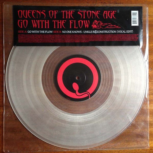 Queens Of The Stone Age : Go With The Flow (12", Single, Cle)