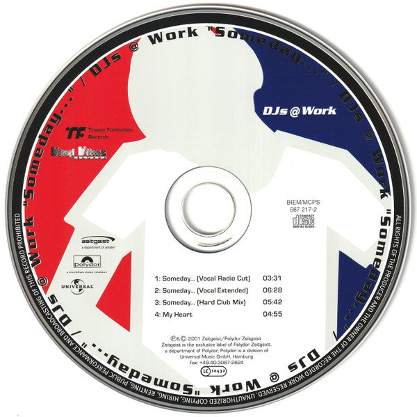 DJs @ Work : Someday... (CD, Maxi)