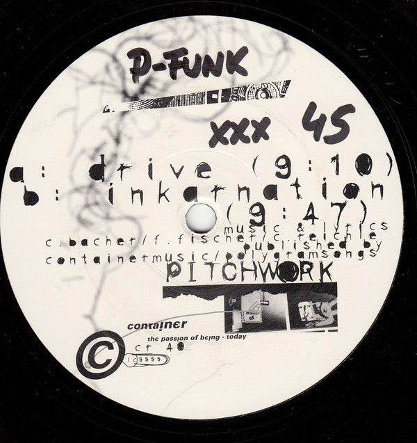 Pitchwork : Drive (12")