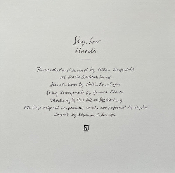Shy, Low : Hiraeth (LP, Album, Ltd, RP, Blu)