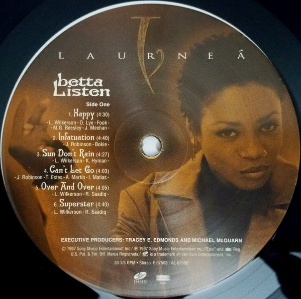 Laurnea : Betta Listen (LP, Album)