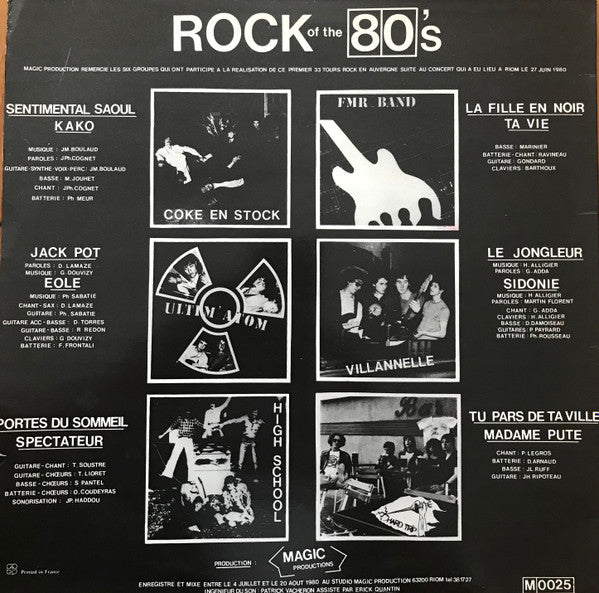 Various : Rock Of The 80's  (LP, Comp)