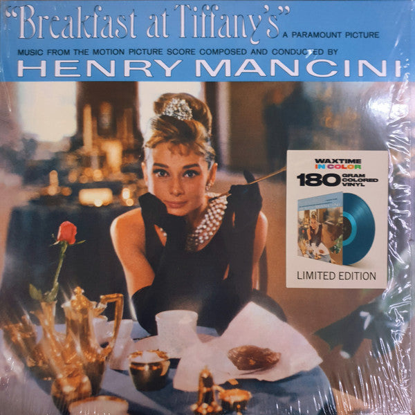 Henry Mancini : Breakfast At Tiffany's (Music From The Motion Picture Score) (LP, Album, Ltd, RE, Blu)