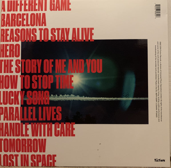 Andy Burrows & Matt Haig : Reasons To Stay Alive (LP, Album, Ltd, Red)