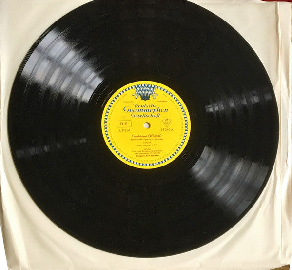 Richard Wagner – Kurt Schröder · Günther Treptow · Heinrich Schlusnus · Otto Von Rohr · Sinfonie-Orchester Des Hessischen Rundfunks : Tannhäuser (Box + 4xLP, Mono)