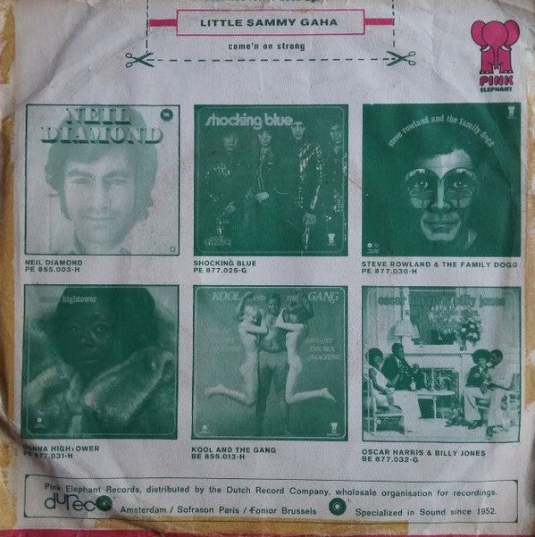 Little Sammy Gaha : Rock 'N' Roll Is Back Again (7", Single)