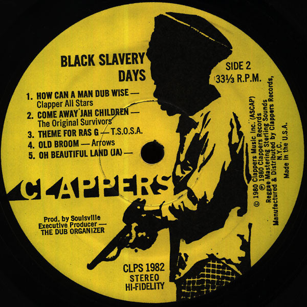 Various : Black Slavery Days (LP)