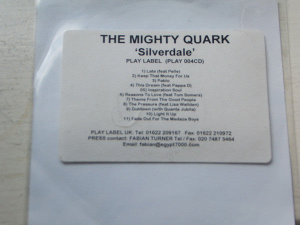 The Mighty Quark : Silverdale (CDr, Album, Promo)
