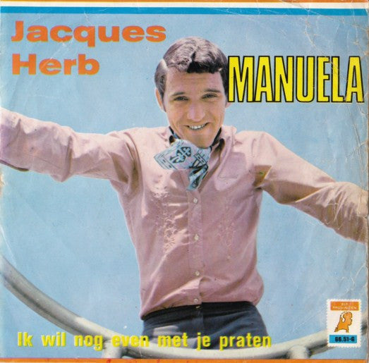Jacques Herb : Manuela (7", Single, Red)