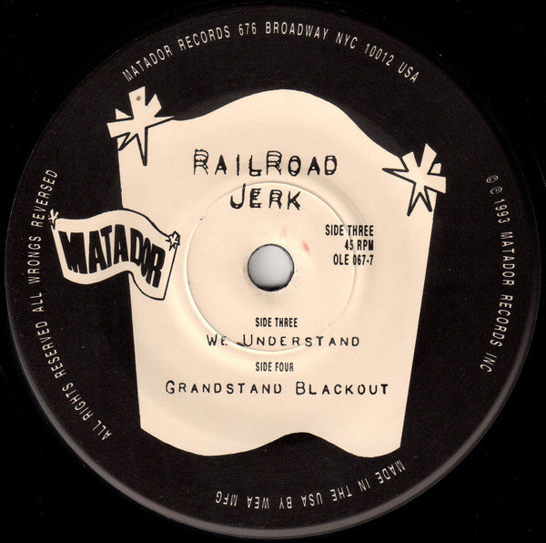 Railroad Jerk : We Understand (2x7")