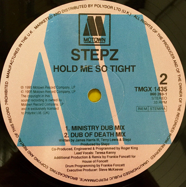 Stepz : Hold Me So Tight (12")