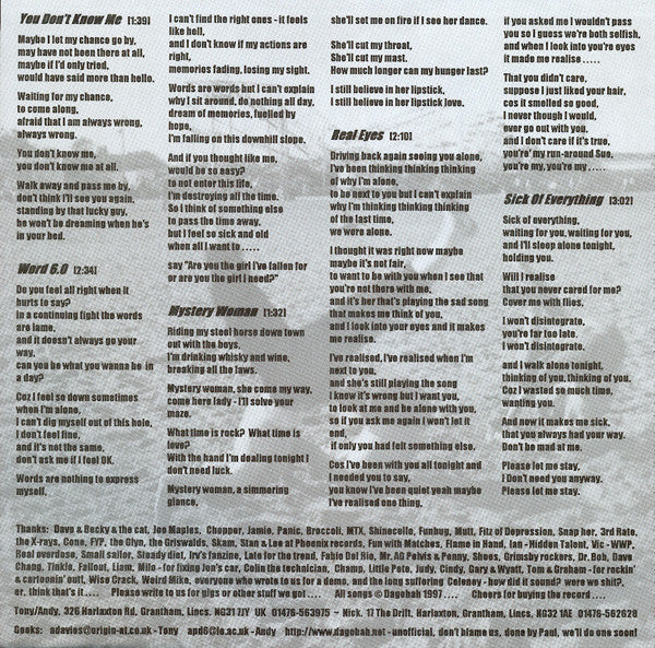 Dagobah (3) : Good Rockin' Tonight! (7", EP)