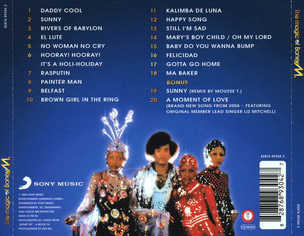 Boney M. : The Magic Of Boney M. (CD, Comp)