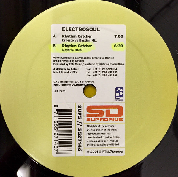 Electrosoul : Rhythm Catcher (12")