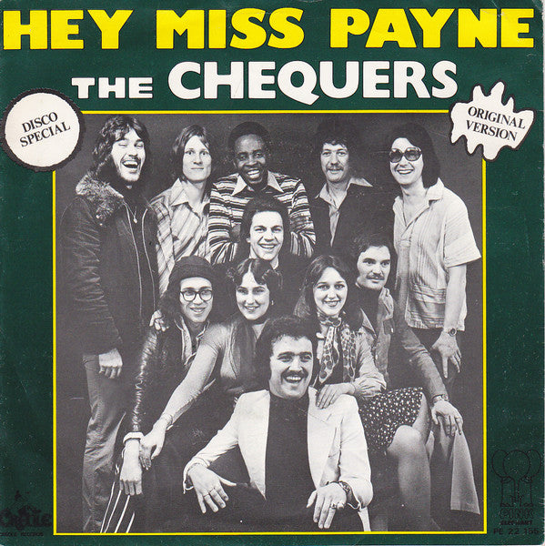 The Chequers : Hey Miss Payne (7", Single)
