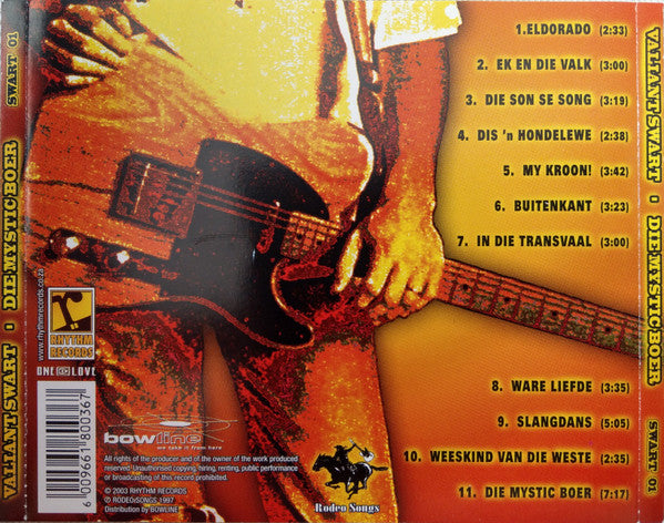 Valiant Swart : Die Mystic Boer (CD, Album, RE)