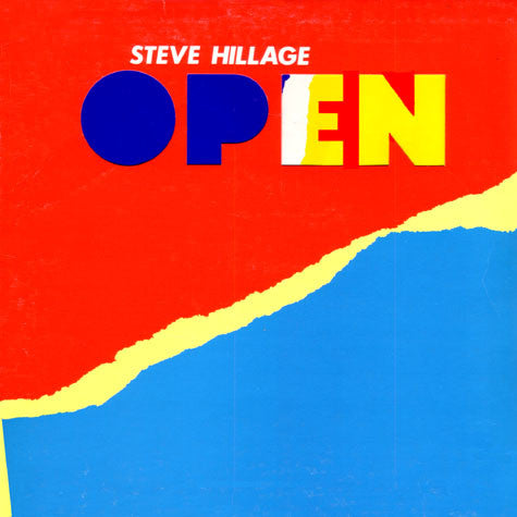 Steve Hillage : Open (LP, Album, die)
