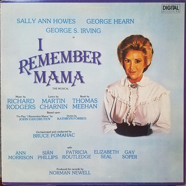 Sally Ann Howes, George Hearn, George S. Irving : I Remember Mama (LP)