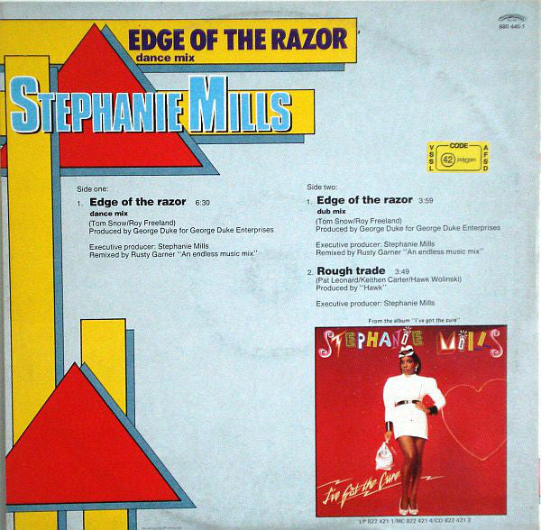 Stephanie Mills : Edge Of The Razor (Dance Mix) (12", EP)
