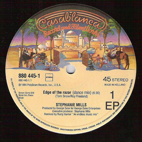 Stephanie Mills : Edge Of The Razor (Dance Mix) (12", EP)