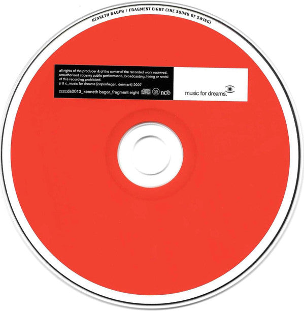 Kenneth Bager Feat. Hellerup Cool School Choir & Gisli : Fragment Eight (The Sound Of Swing) (CD, Single, Promo)